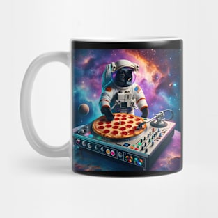 Dj Pizza Cat in Space Mug